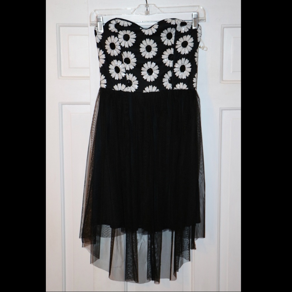 Floral Semi-Formal Dress